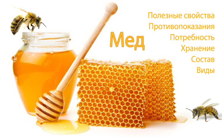Мед. Полезные свойства, состав, виды и противопоказания - Добро ЕСТЬ ...