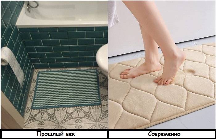 Коврик лучше выбирать с эффектом памяти Коврик лучше выбирать с эффектом памяти