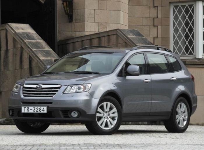 По дизайну Subaru Tribeca напоминает Saab/ Фото: allcarz.ru По дизайну Subaru Tribeca напоминает Saab/ Фото: allcarz.ru