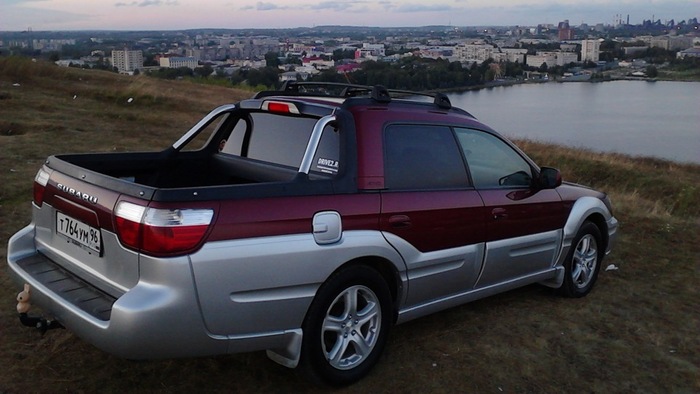 Subaru Baja имеет кузов длиной 491 см/ Фото: pikabu.ru Subaru Baja имеет кузов длиной 491 см/ Фото: pikabu.ru