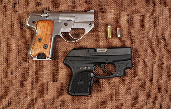 Благодаря отсутсвтию автоматики, LM4 имел больший калибр, чем современный Ruger LCP./ Фото: pinterest.com Благодаря отсутсвтию автоматики, LM4 имел больший калибр, чем современный Ruger LCP./ Фото: pinterest.com