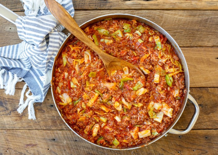 Очень вкусные домашние ленивые голубцы. Фото: barefeetinthekitchen.com. Очень вкусные домашние ленивые голубцы. Фото: barefeetinthekitchen.com.