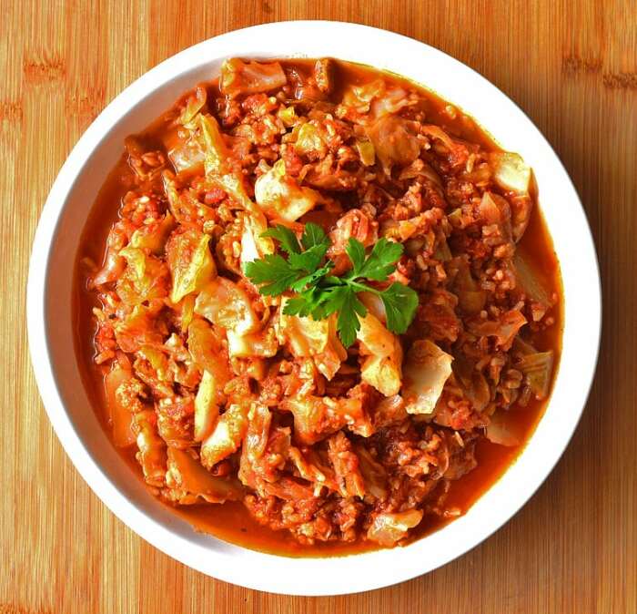 Сытные вкусные домашние ленивые голубцы. Фото: theveglife.com. Сытные вкусные домашние ленивые голубцы. Фото: theveglife.com.