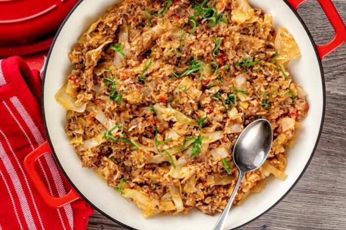 Ленивые голубцы из двух сортов капусты. Фото: anitalianinmykitchen.com. Ленивые голубцы из двух сортов капусты. Фото: anitalianinmykitchen.com.