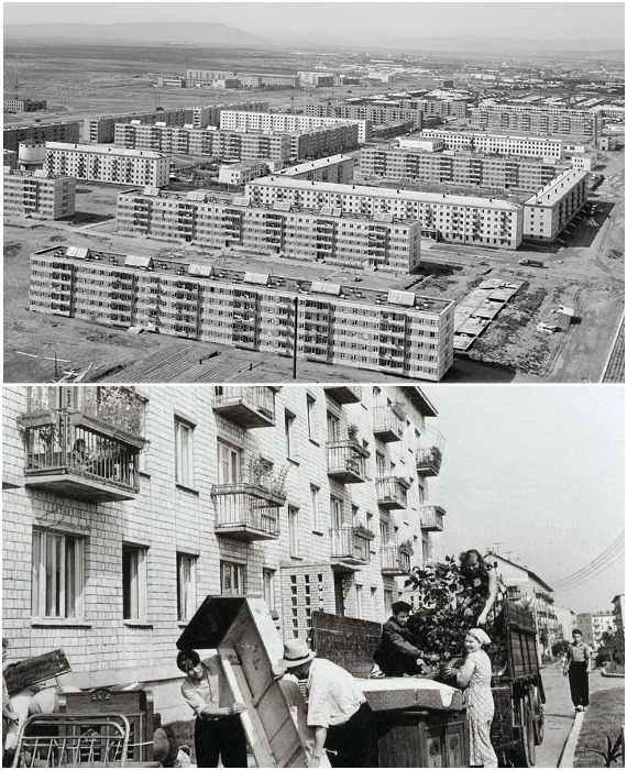 У новоселов не было предела радости, когда они заселялись в небольшие хрущевки, пусть и без лифтов. У новоселов не было предела радости, когда они заселялись в небольшие хрущевки, пусть и без лифтов.
