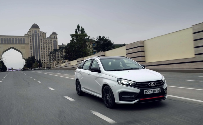 Лада Веста Спортлайн набирает 100 км/ч за 10,9 секунды/ Фото: autonews.ru Лада Веста Спортлайн набирает 100 км/ч за 10,9 секунды/ Фото: autonews.ru