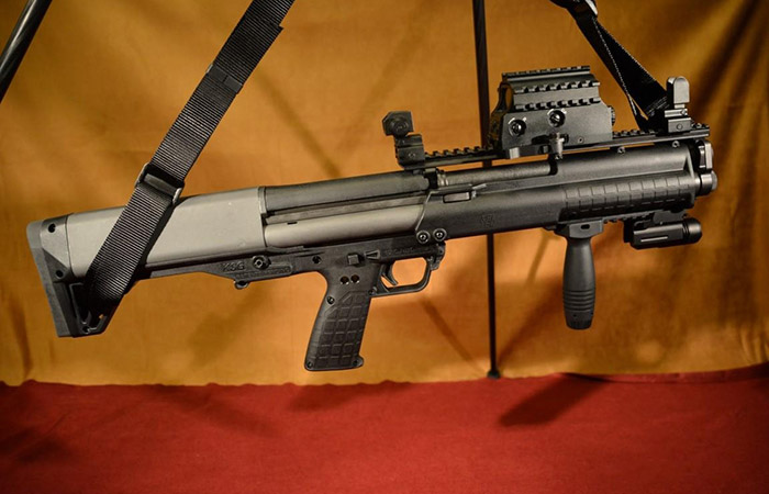В дробовике KSG магазины находятся снизу./ Фото: gunsamerica.com В дробовике KSG магазины находятся снизу./ Фото: gunsamerica.com