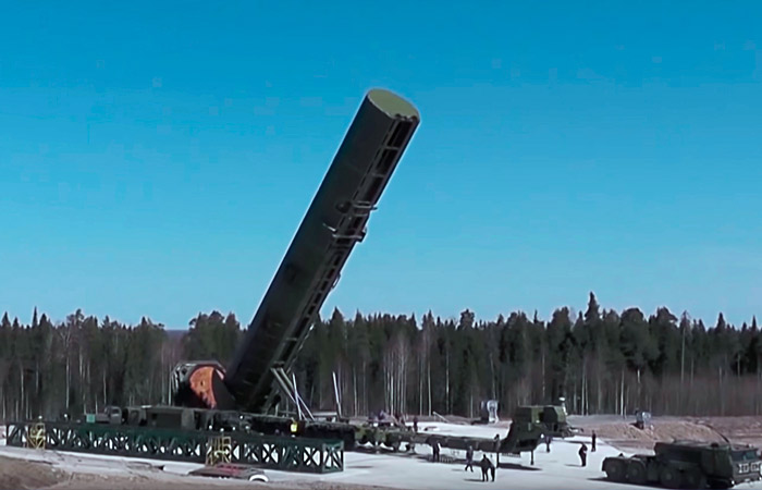 Ракета на боевом дежурстве./Фото:smartpress.by Ракета на боевом дежурстве./Фото:smartpress.by