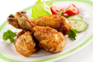 как разогреть курицу в микроволновке
