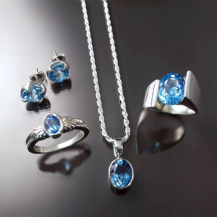 Ювелирные изделия с топазом. Фото: zorandesignsjewelry.com. Ювелирные изделия с топазом. Фото: zorandesignsjewelry.com.