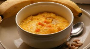 Каша из тыквы и кукурузной крупы