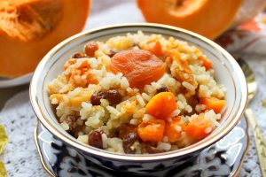 Каша из тыквы и риса