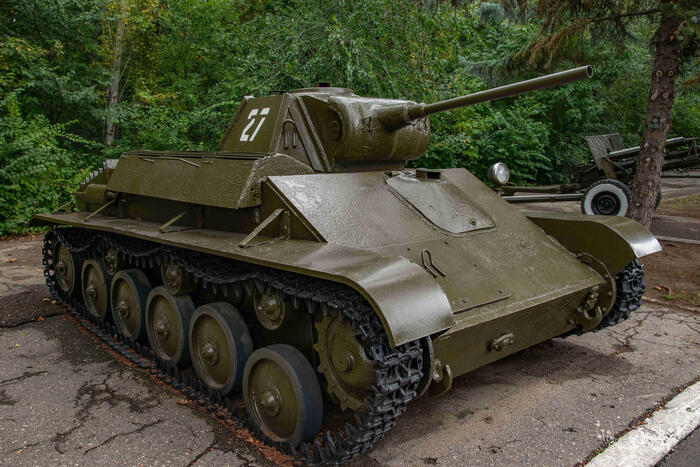 Танк Т-70 был принят на вооружение в 1942 году/ Фото: ar.culture.ru Танк Т-70 был принят на вооружение в 1942 году/ Фото: ar.culture.ru