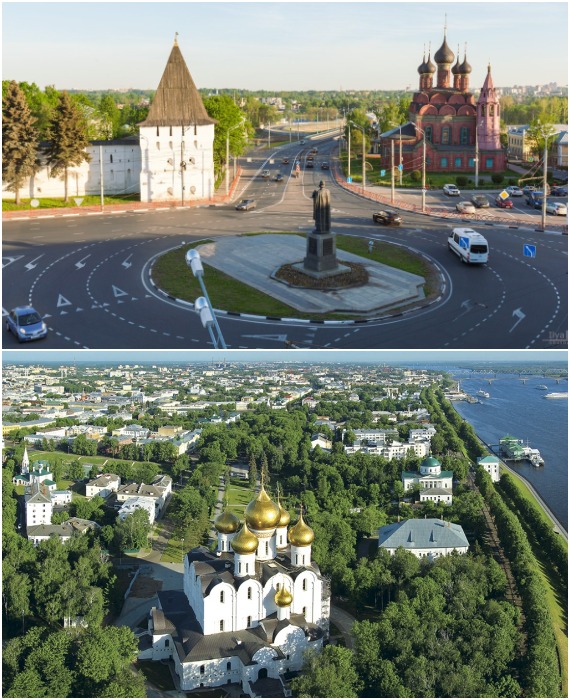 Исторический центр Ярославля настолько аутентичен, что внесен в Список Всемирного наследия ЮНЕСКО. Исторический центр Ярославля настолько аутентичен, что внесен в Список Всемирного наследия ЮНЕСКО.