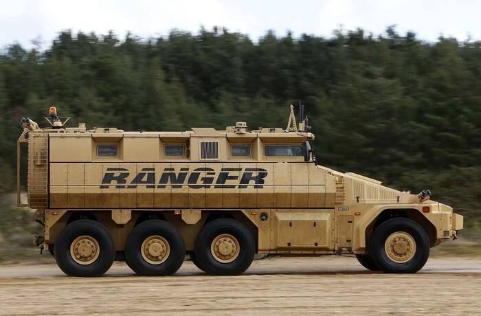 Длина кузова Universal Engineering Ranger достигает 8,35 м/ Фото: topwar.ru Длина кузова Universal Engineering Ranger достигает 8,35 м/ Фото: topwar.ru