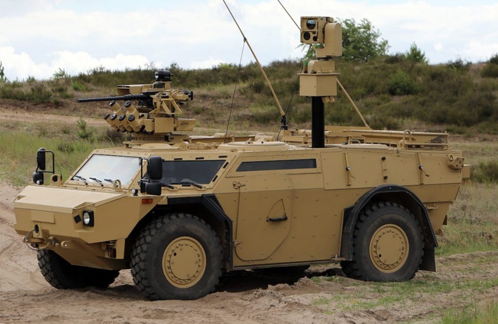 Разведывательный автомобиль LGS Fennek/ Фото: itc.ua Разведывательный автомобиль LGS Fennek/ Фото: itc.ua
