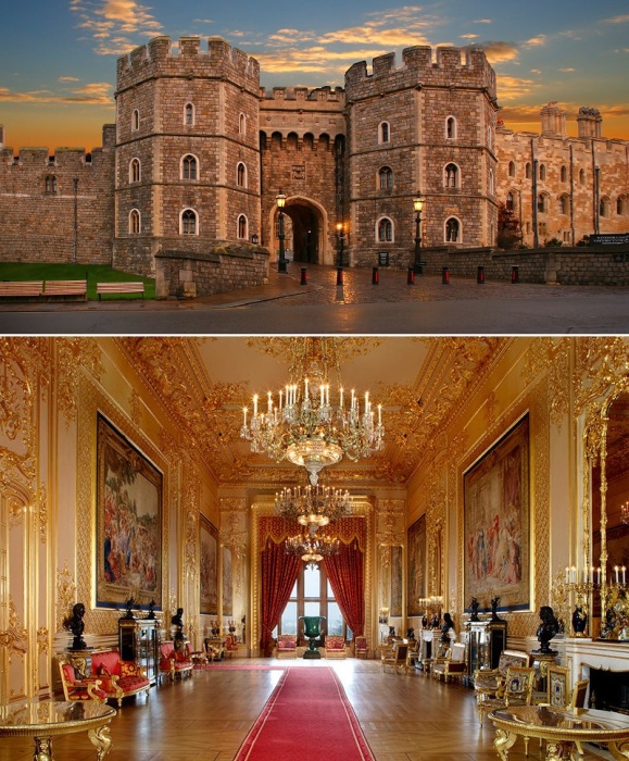Посетители Windsor Castle могут погрузиться в историю дворца, прогуливаясь по комнатам детства королевы Виктории, парадным апартаментам короля и королевы или исследовать живописные сады. Посетители Windsor Castle могут погрузиться в историю дворца, прогуливаясь по комнатам детства королевы Виктории, парадным апартаментам короля и королевы или исследовать живописные сады.