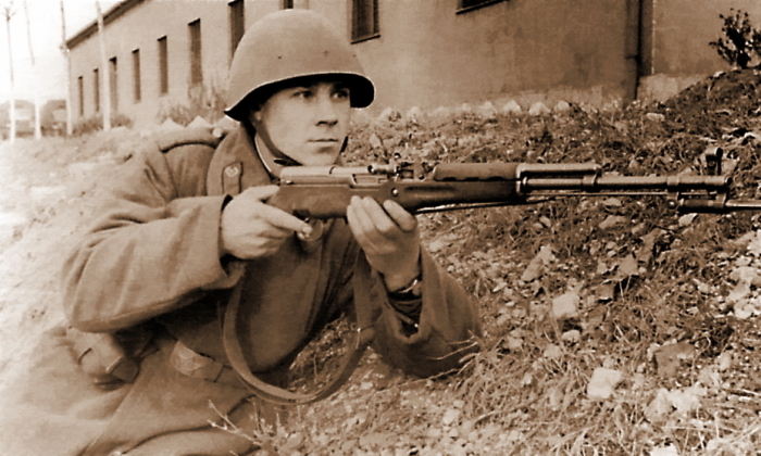 Первые испытания прошли в 1945 году. |Фото: warspot.ru. Первые испытания прошли в 1945 году. |Фото: warspot.ru.