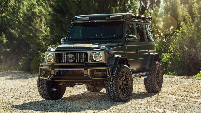 Mercedes-AMG G63 обладает внушительным дорожным просветом/ Фото: autoevolution.com Mercedes-AMG G63 обладает внушительным дорожным просветом/ Фото: autoevolution.com