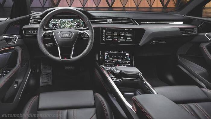 Запас хода Audi Q8 e-tron может составить до 400 км/ Фото: automobiledimension.com Запас хода Audi Q8 e-tron может составить до 400 км/ Фото: automobiledimension.com