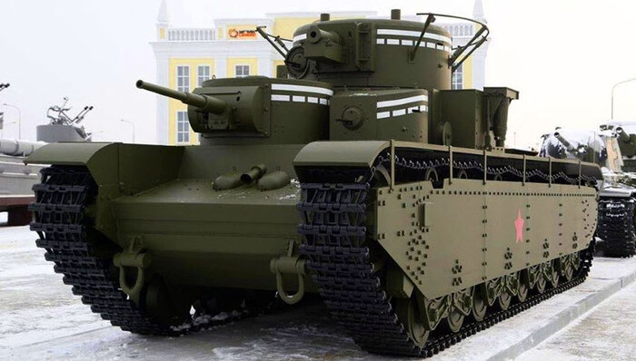 В пассажирском отсеке Т-35 могло находиться до 12 человек/ Фото: 38niii.ru В пассажирском отсеке Т-35 могло находиться до 12 человек/ Фото: 38niii.ru