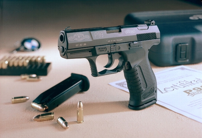 Walther P99 вышел в свет в 1996 году/ Фото: ru.warface.com Walther P99 вышел в свет в 1996 году/ Фото: ru.warface.com
