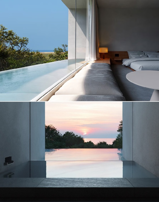 В Ishigaki Earth Villa в каждой спальне даже ванны пейзажные. В Ishigaki Earth Villa в каждой спальне даже ванны пейзажные.