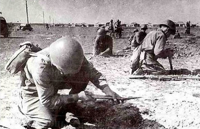 Сапёрная лопатка, 1941 год./ Фото: fishki.net Сапёрная лопатка, 1941 год./ Фото: fishki.net