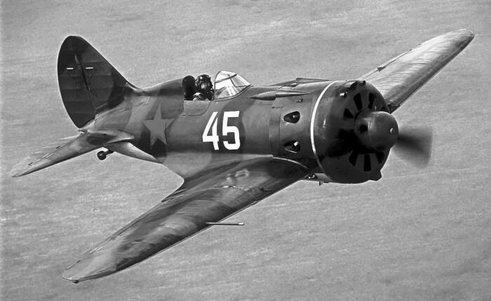Советский И-16. |Фото: bvvaul.ru.