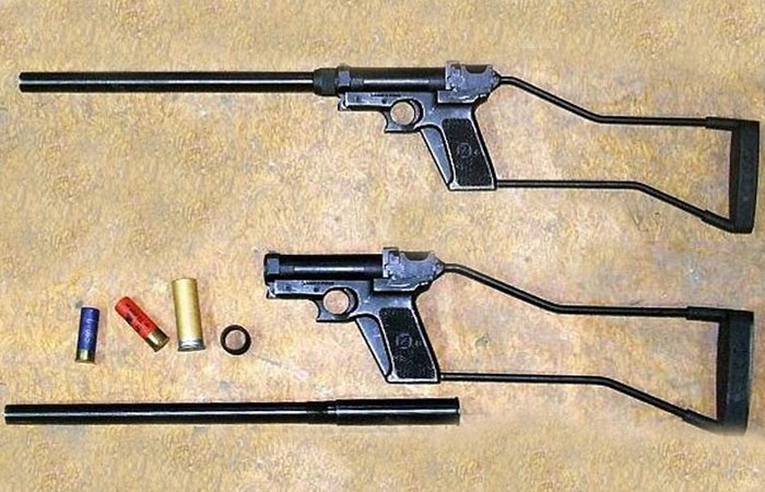 Ружьё со снятым стволом./ Фото: popgun.ru Ружьё со снятым стволом./ Фото: popgun.ru