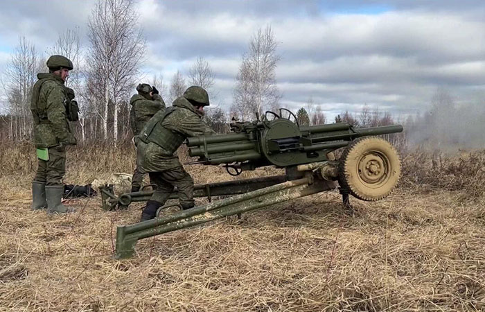 Миномёт 2Б9 «Василёк»./ Фото: dzen.ru Миномёт 2Б9 «Василёк»./ Фото: dzen.ru