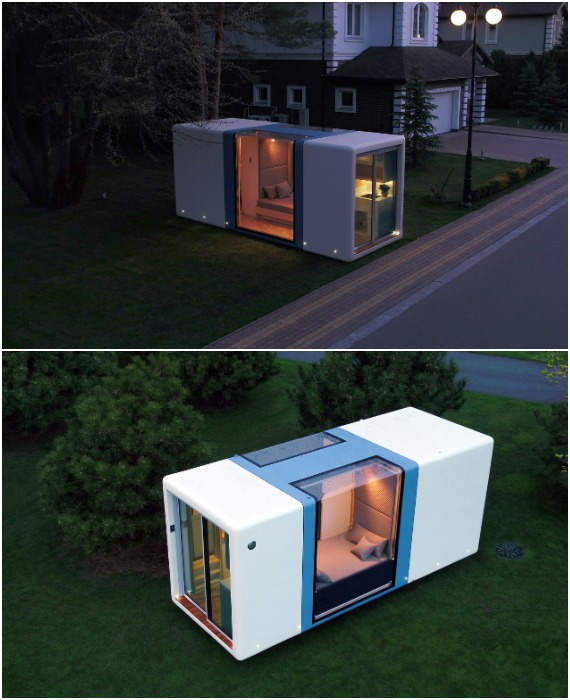 Microhaus – самый маленький благоустроенный дом из всех известных моделей. Microhaus – самый маленький благоустроенный дом из всех известных моделей.