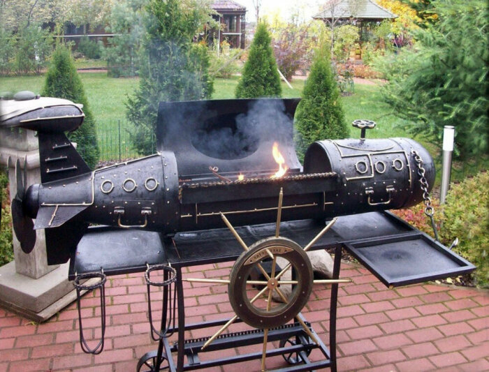 Креативность лишней не бывает /Фото:grillrest.com Креативность лишней не бывает /Фото:grillrest.com