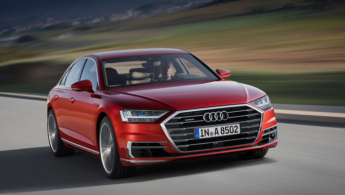 Audi A8, агрессивный и высококлассный/ Фото: drive.ru