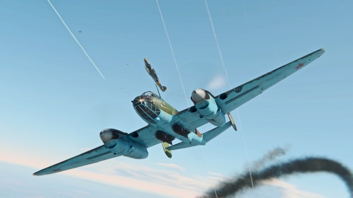 Двухмоторный низкоплан Пе-2/ Фото: wiki.warthunder.ru Двухмоторный низкоплан Пе-2/ Фото: wiki.warthunder.ru
