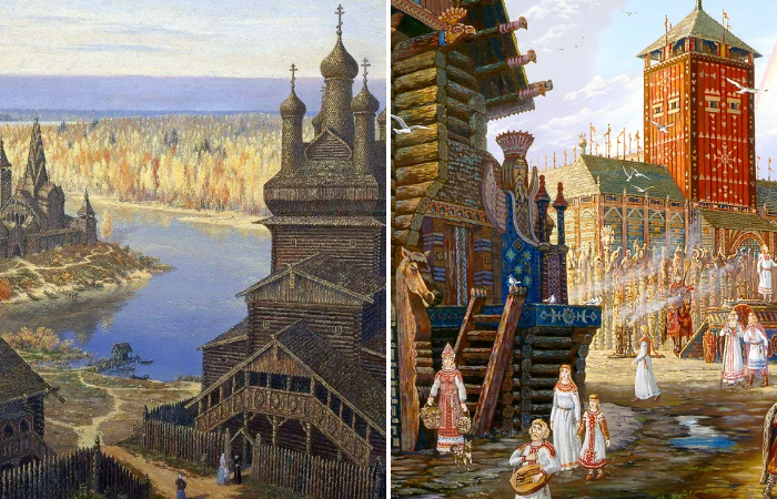 Эта традиция может быть связана с Древней Русью 