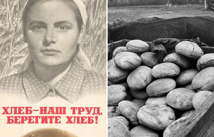 В СССР хлеб был дешёвым и доступным 