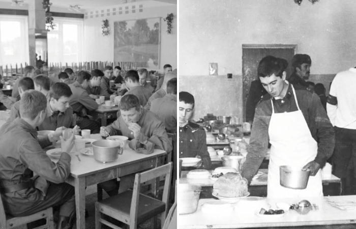 В армии все ели с хлебом 