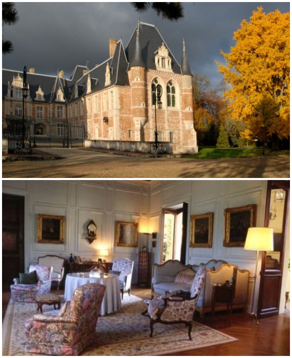 Фамильный замок Château de Marchais в Лаоне (Франция). Фамильный замок Château de Marchais в Лаоне (Франция).