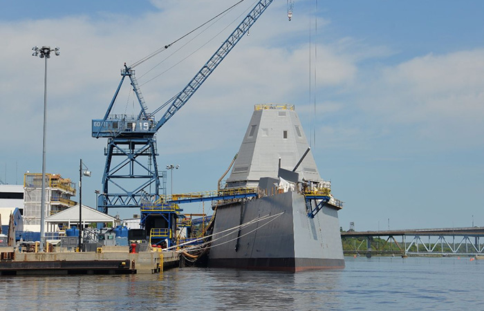 Эсминец Zumwalt./ Фото: pinterest.com Эсминец Zumwalt./ Фото: pinterest.com