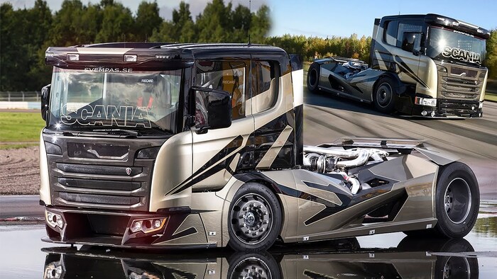 Scania Chimera имеет вес около 4,5 тонны/ Фото: autowp.ru Scania Chimera имеет вес около 4,5 тонны/ Фото: autowp.ru