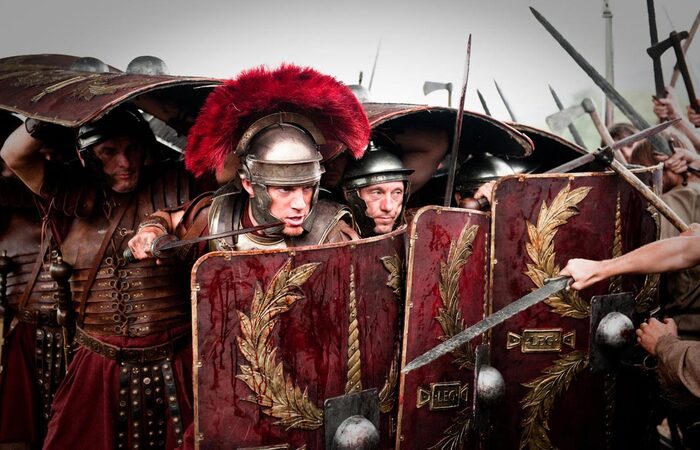 Римские легионеры в строю / Фото: stihi.ru Римские легионеры в строю / Фото: stihi.ru