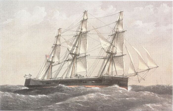 Корабль HMS «Captain» / Фото: military-history.fandom.com Корабль HMS «Captain» / Фото: military-history.fandom.com