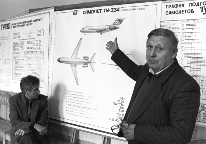 Презентация Ту-334 в Таганрогском авиационном научно-техническом комплексе имени Г. М. Бериева. /Фото: news.ru Презентация Ту-334 в Таганрогском авиационном научно-техническом комплексе имени Г. М. Бериева. /Фото: news.ru