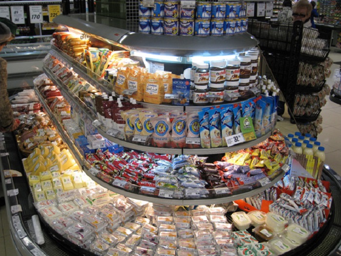 Пример круговой выкладки товаров. / Фото: russretail.ru Пример круговой выкладки товаров. / Фото: russretail.ru