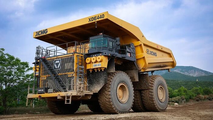 Длина XCMG XDE 440 составляет порядка 15,7 метра/ Фото: wme.cn Длина XCMG XDE 440 составляет порядка 15,7 метра/ Фото: wme.cn