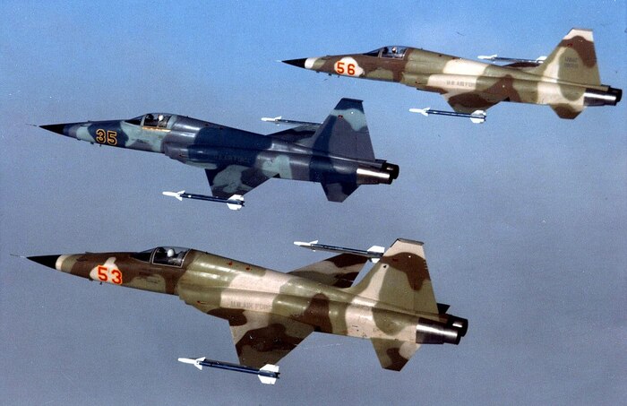 F-5 прекратили производить в 1986 году/ Фото: wikimedia.org F-5 прекратили производить в 1986 году/ Фото: wikimedia.org