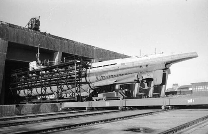 U-67 в доке./ Фото: wikidata.org U-67 в доке./ Фото: wikidata.org