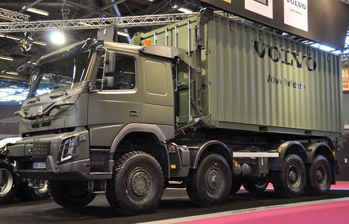 Грузовик Volvo FMX./ Фото: pinterest.com Грузовик Volvo FMX./ Фото: pinterest.com