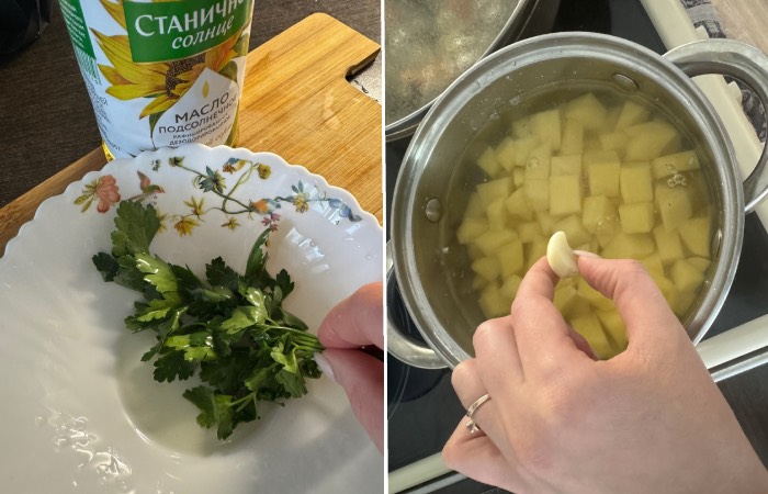 Зачем зелень опускать в растительное масло, а к картофелю добавлять чеснок — кулинарные секреты на каждый день